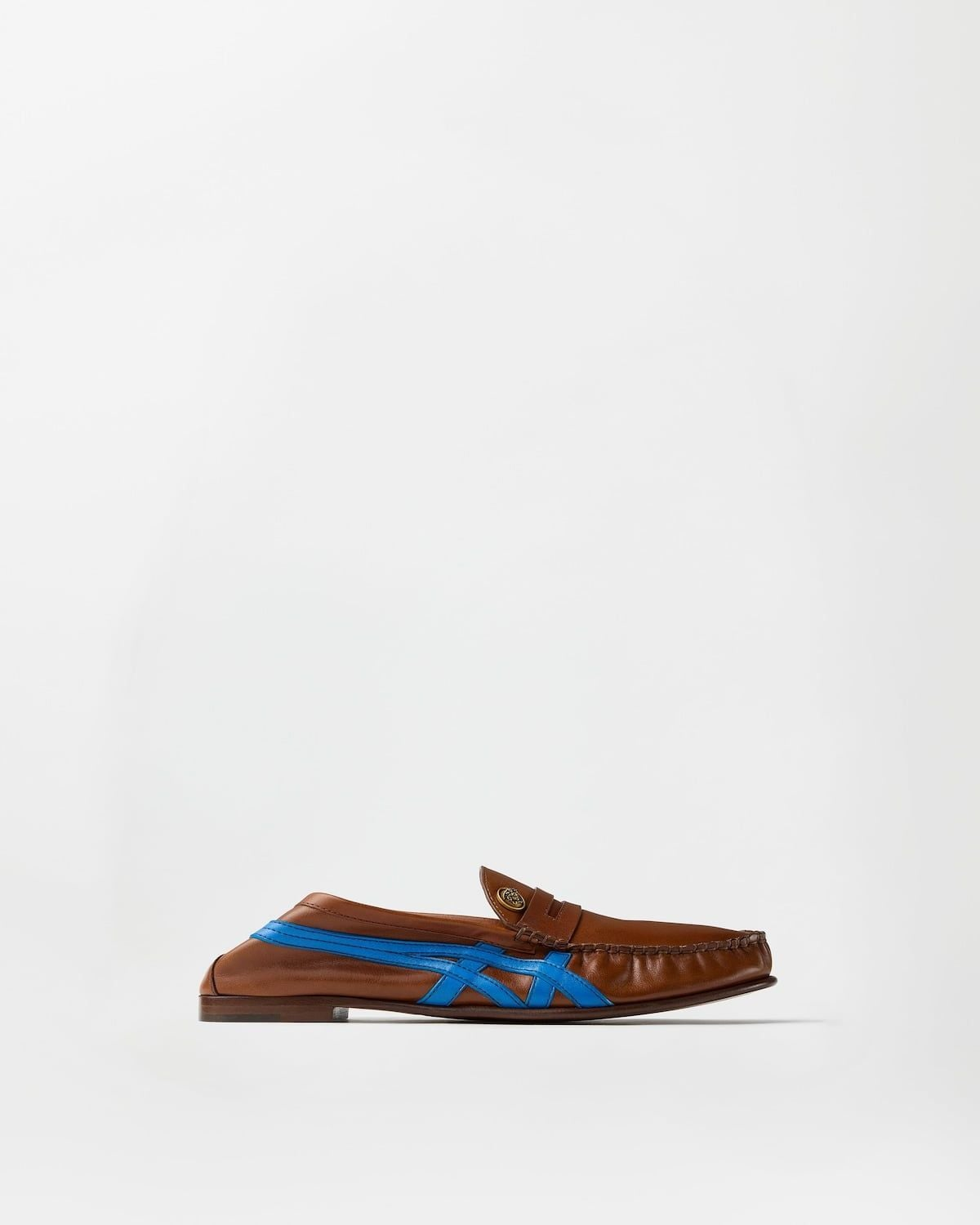 Giày Onitsuka Tiger x Versace Loafers 'Brown' 1023851-1A17746-2NM9J - Ảnh 7