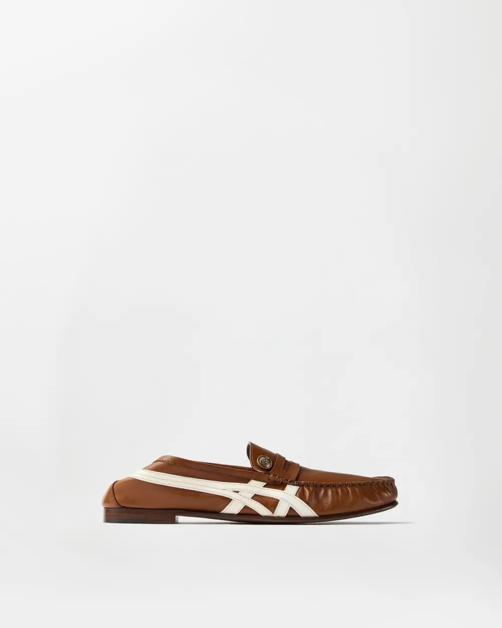 Giày Onitsuka Tiger x Versace Loafers 'Brown' 1023851-1A17746-2NM8J - Ảnh 7