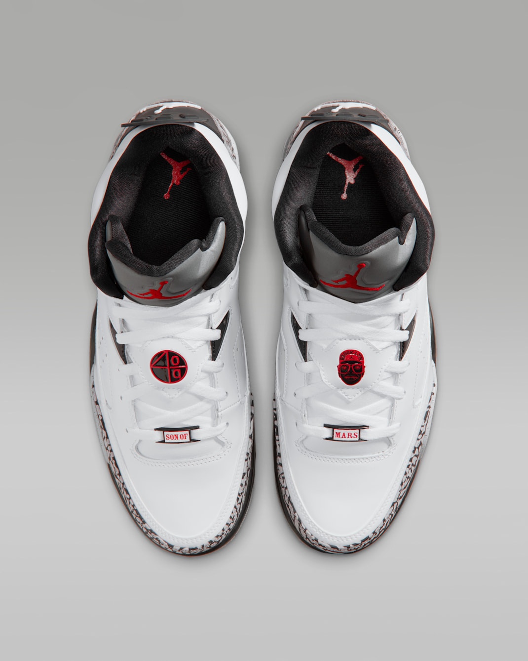 Giày Nike Air Jordan Son of Mars Low 'White Cement' 580603-101 - Ảnh 4