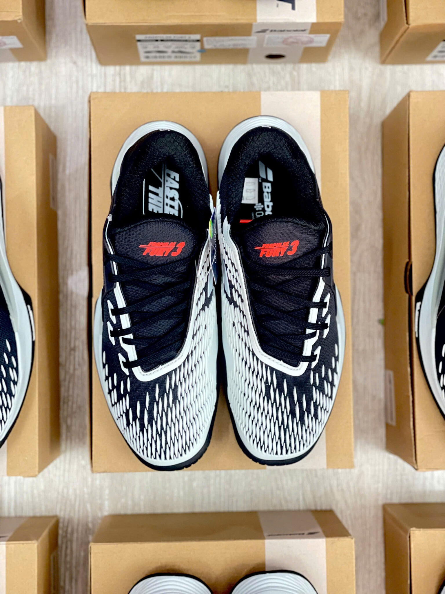 Alternative view of Giày Babolat Propulse Fury 3 All Court 'Black' 30S26208B-2051