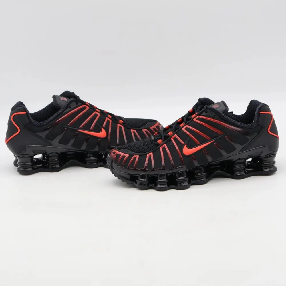 Giày Nike Shox TL 'Black Light Crimson' AV3595-016 - Ảnh 4