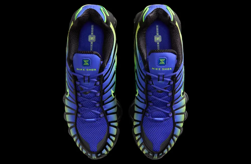Giày Nike Shox TL 'Lapis Volt Ice Black' AV3595-401 - Ảnh 5