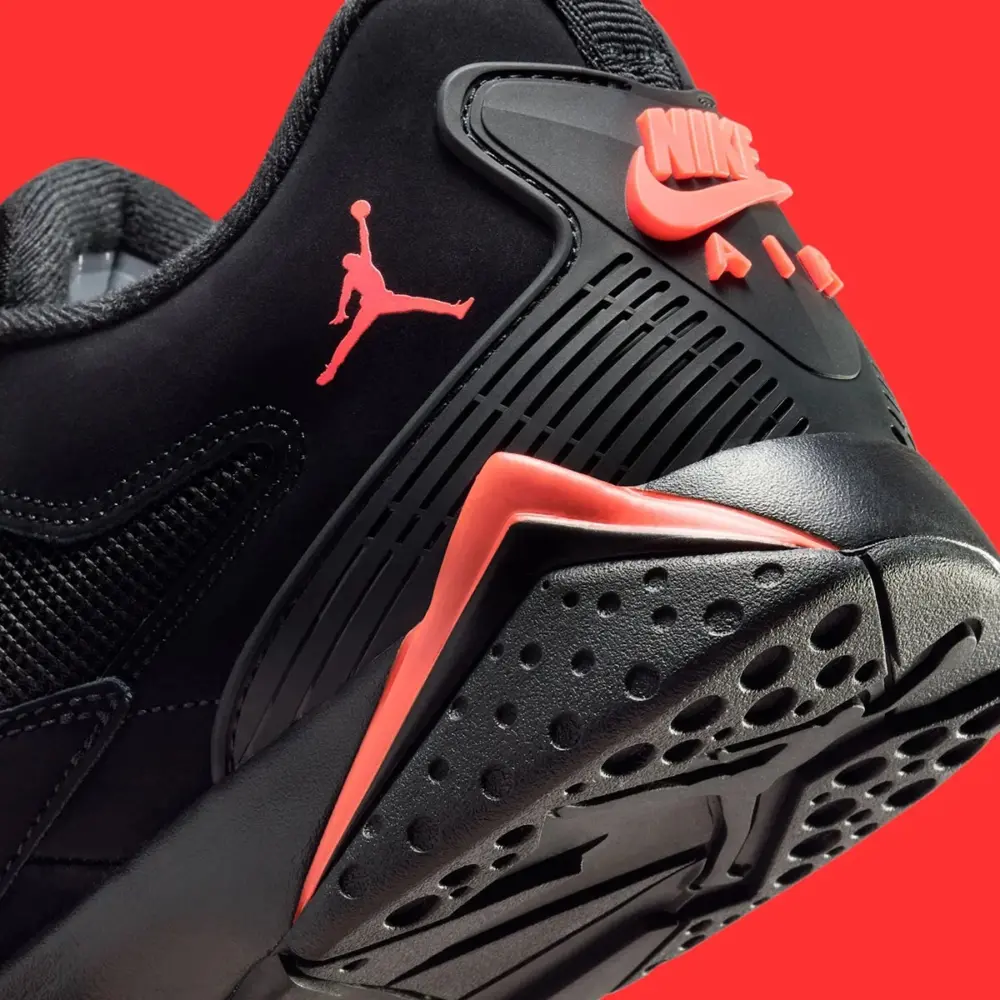 Giày Nike Air Jordan MVP 92 ‘Black Infrared’ HQ3950-003 - Ảnh 3