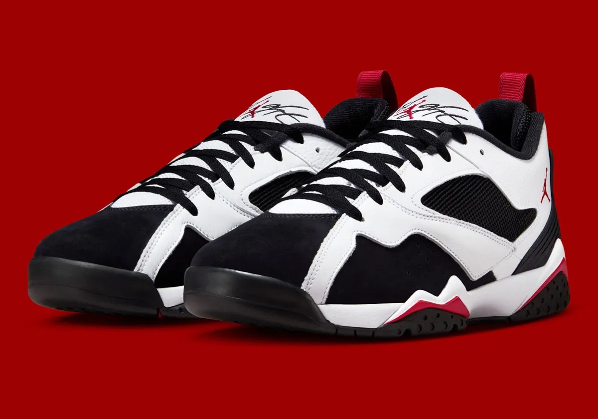 Alternative view of Giày Nike Air Jordan MVP 92 ‘White Black Gym Red’ HQ3950-103