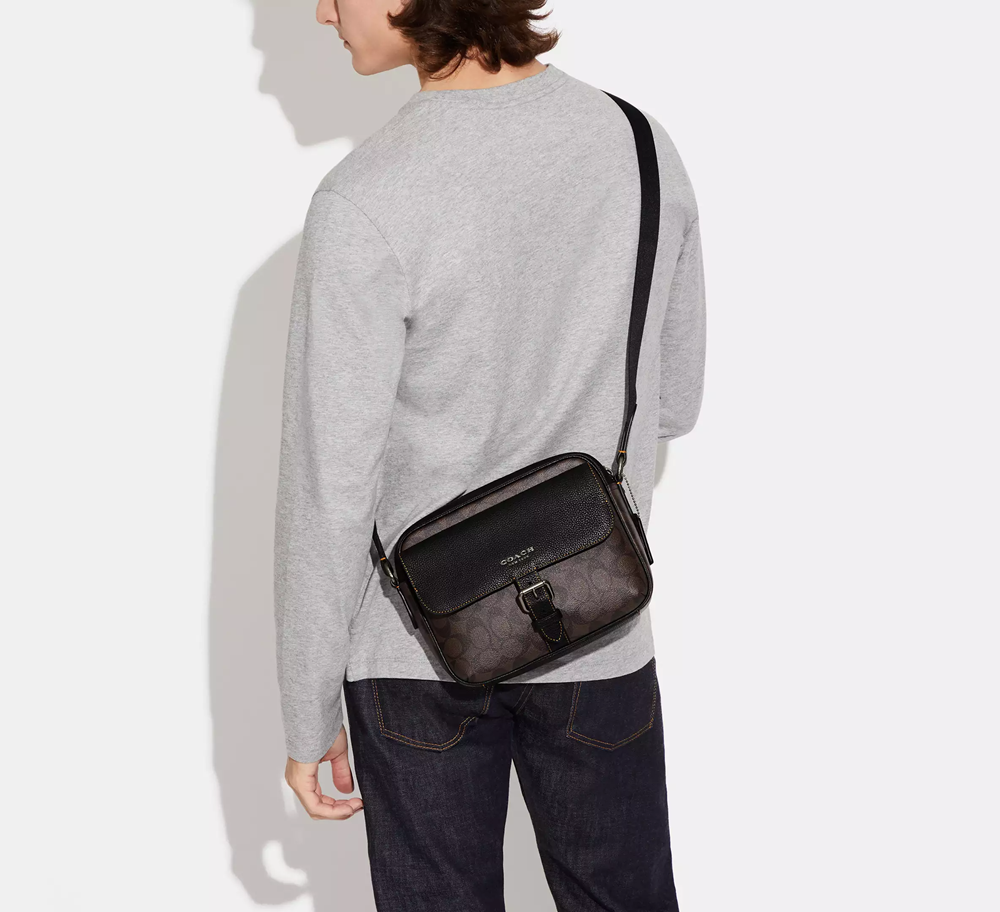 Alternative view of Túi Coach Hudson Crossbody Bag ‘Brown’ CB846-QBMI5