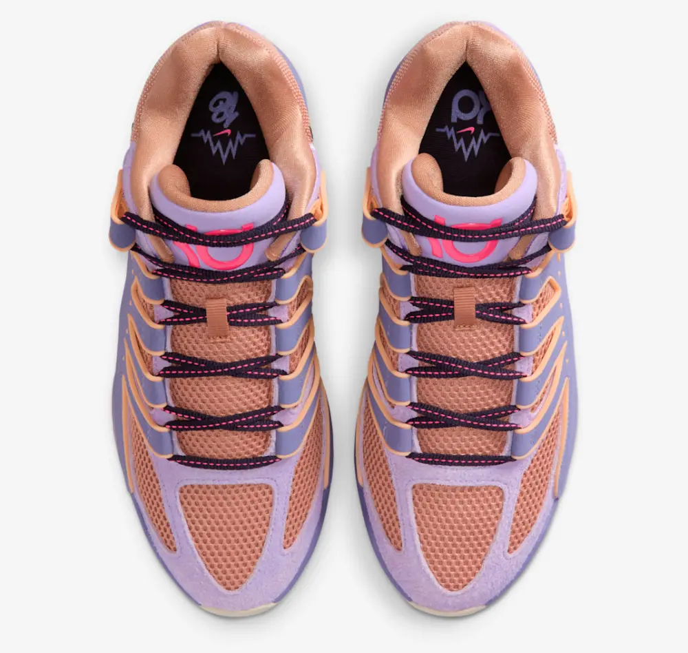 Alternative view of Giày Nike KD 18 EP ‘B.A.D.’ ‘Washed Purple’ HV1991-501