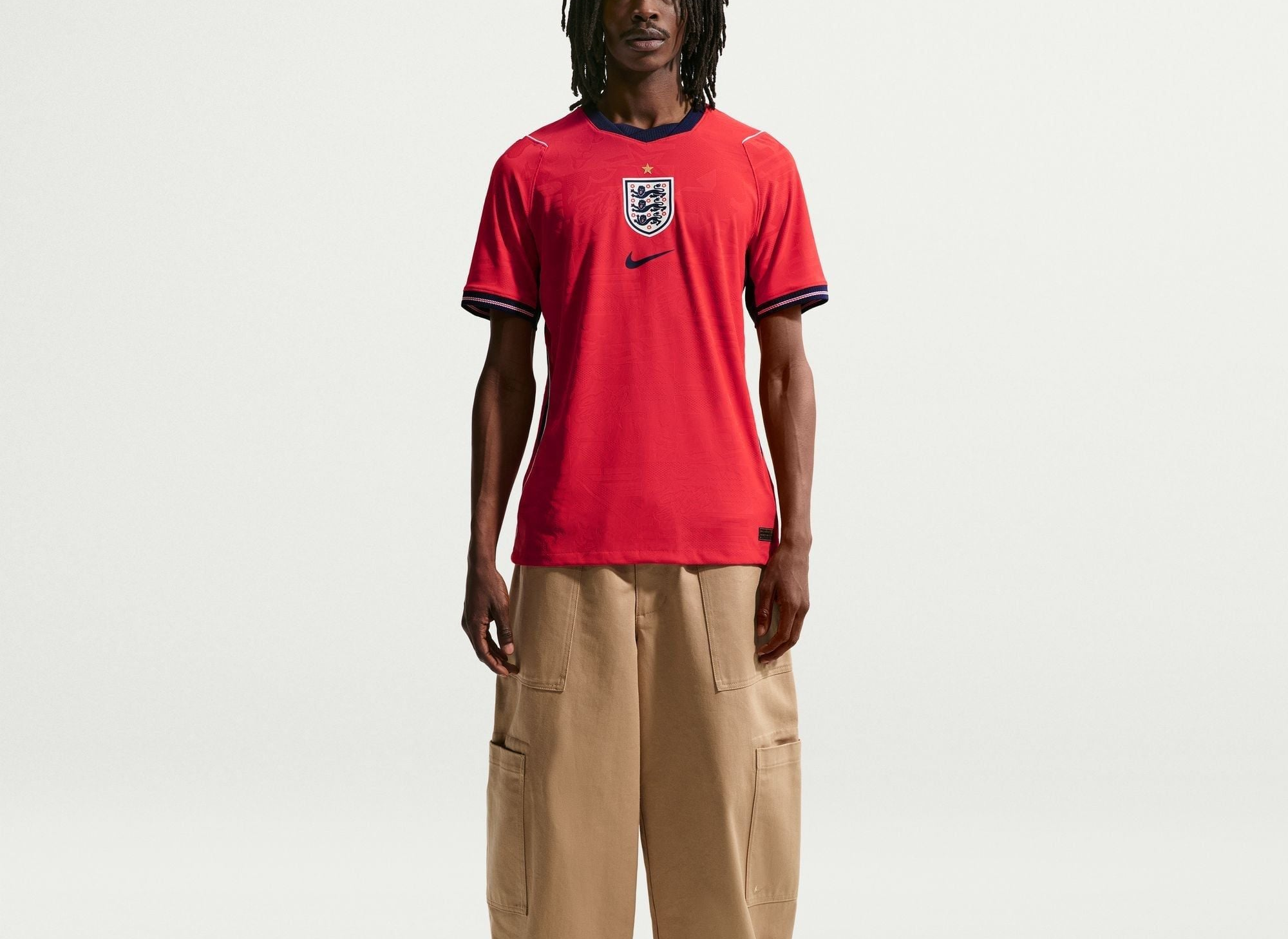 Alternative view of Áo Nike England 26/27 Away Match Jersey ‘Red’ IB5195-624
