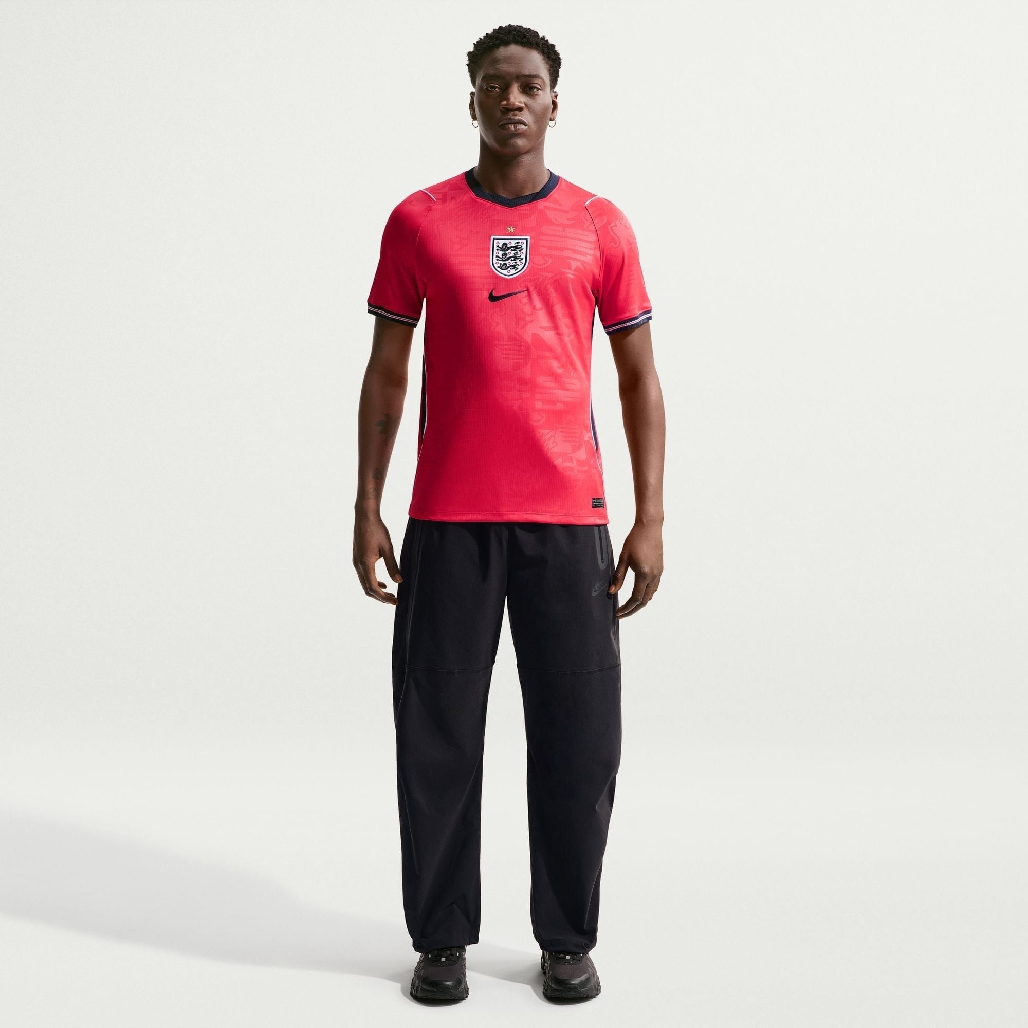 Alternative view of Áo Nike England 26/27 Away Jersey 'Red' IB5361-624