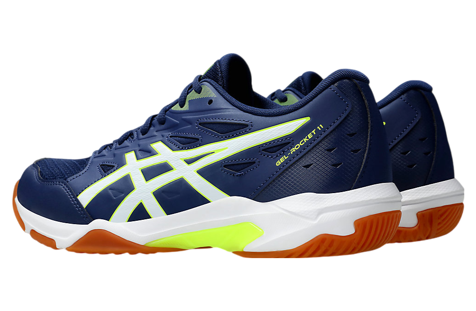 Alternative view of Giày Asics Gel-Rocket 11 Wide ‘Blue Expanse’ 1071A094-403