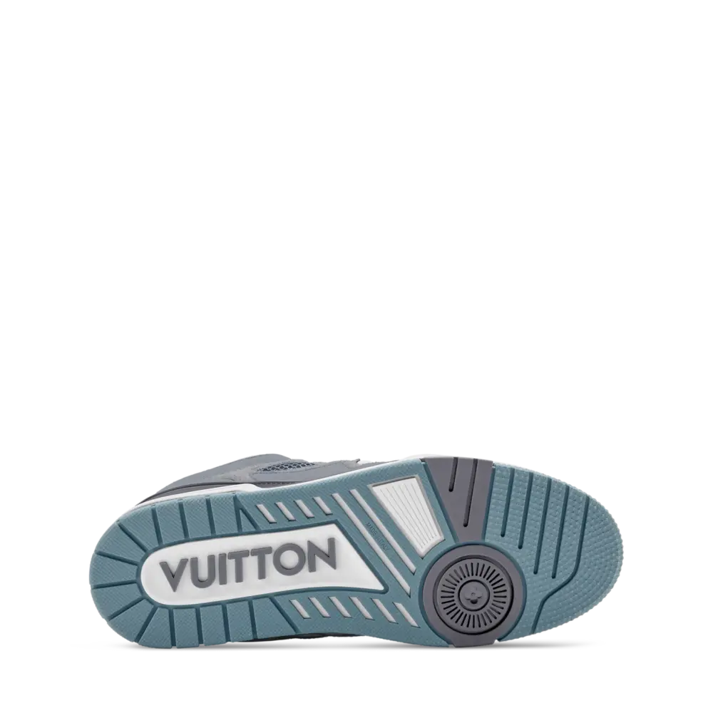 Giày Louis Vuitton LV Skate Trainers 'Grey' 1AJ556 - Ảnh 4