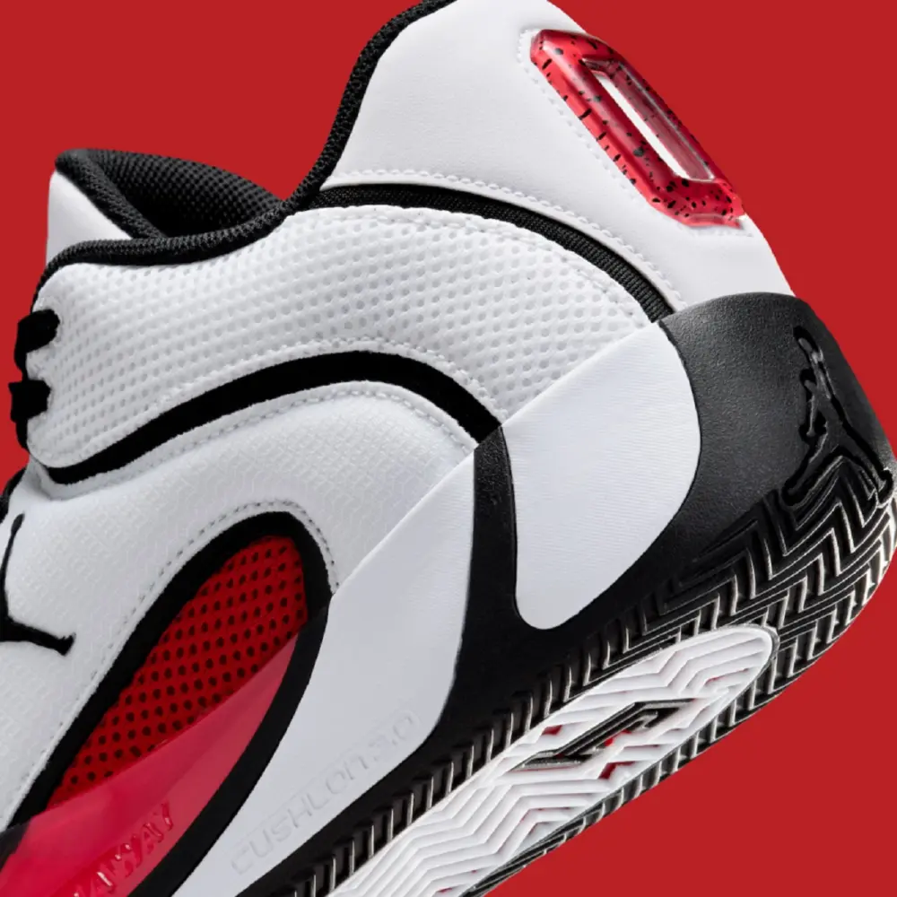 Giày Nike Air Jordan Tatum 4 ‘White University Red’ HQ4614-101 - Ảnh 4