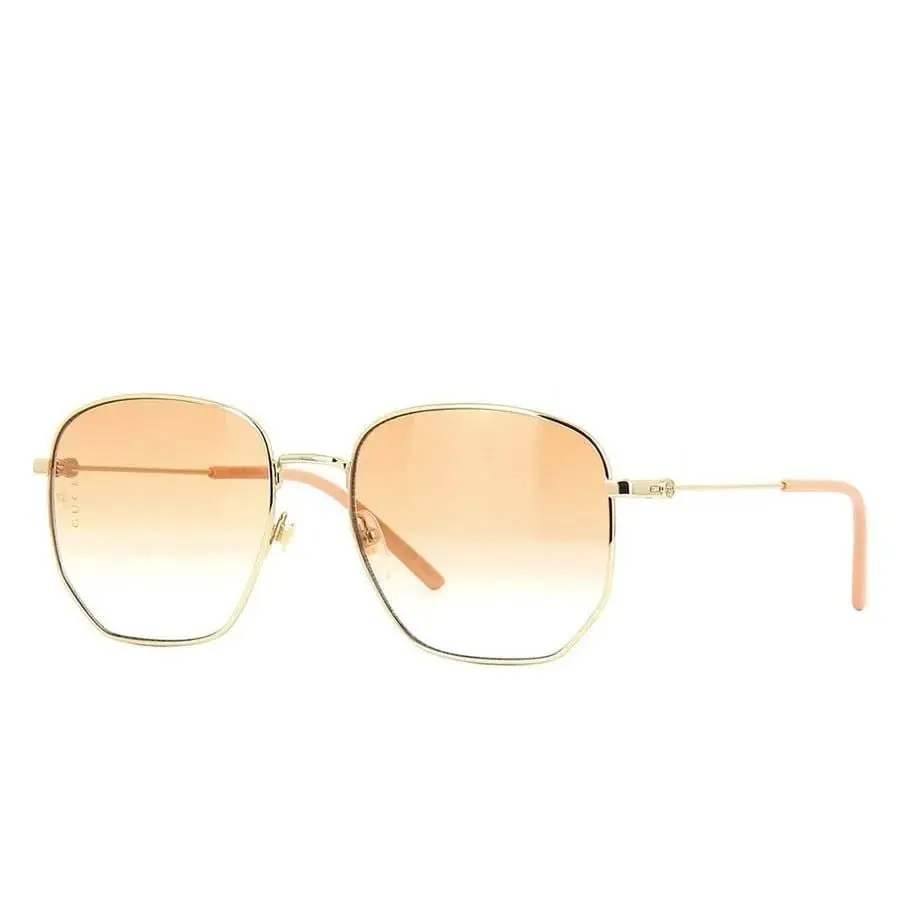 Kính Gucci Sunglasses 'Peach Sunset' GG0396S-003 - Ảnh 4
