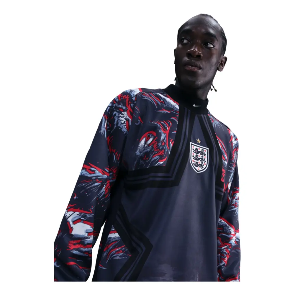 Alternative view of Áo Nike England Goalkeeper Jersey ‘Black Obsidian White’ IO0792-010