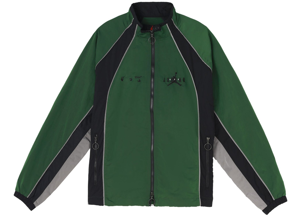Áo Nike Air Jordan x Off-White Track Jacket 'Green' CV3503-361
