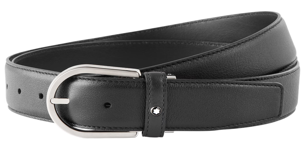 Thắt Lưng MontBlanc Leather Belt ‘Black’ MB118414