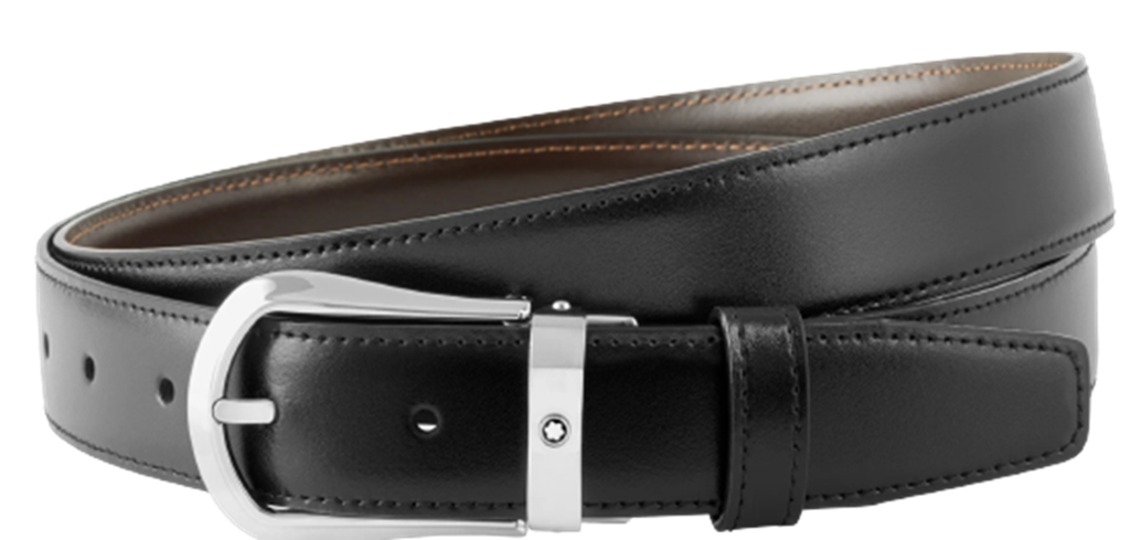 Thắt Lưng MontBlanc Reversible Leather Belt 'Black' MB118425