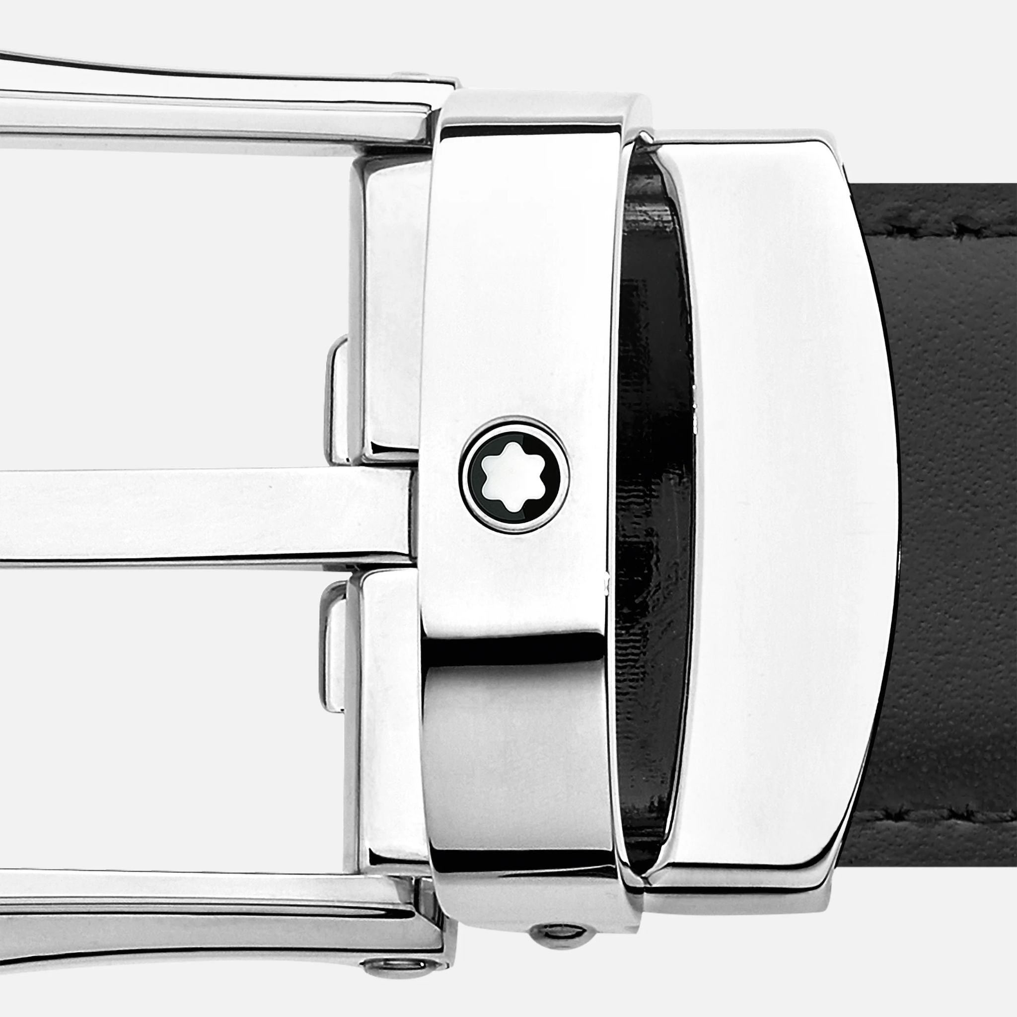 Alternative view of Thắt Lưng MontBlanc Reversible Leather Belt 'Black' MB118425