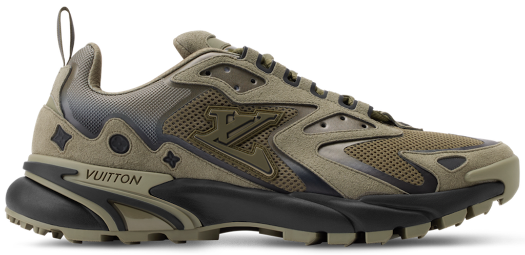 Giày Louis Vuitton LV Runner Tatic Trainers 'Kaki' 1AJAPA