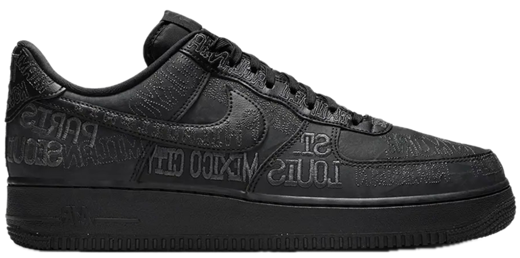 Giày Nike Air Force 1 Low ‘World Tour Black’ II1549-001