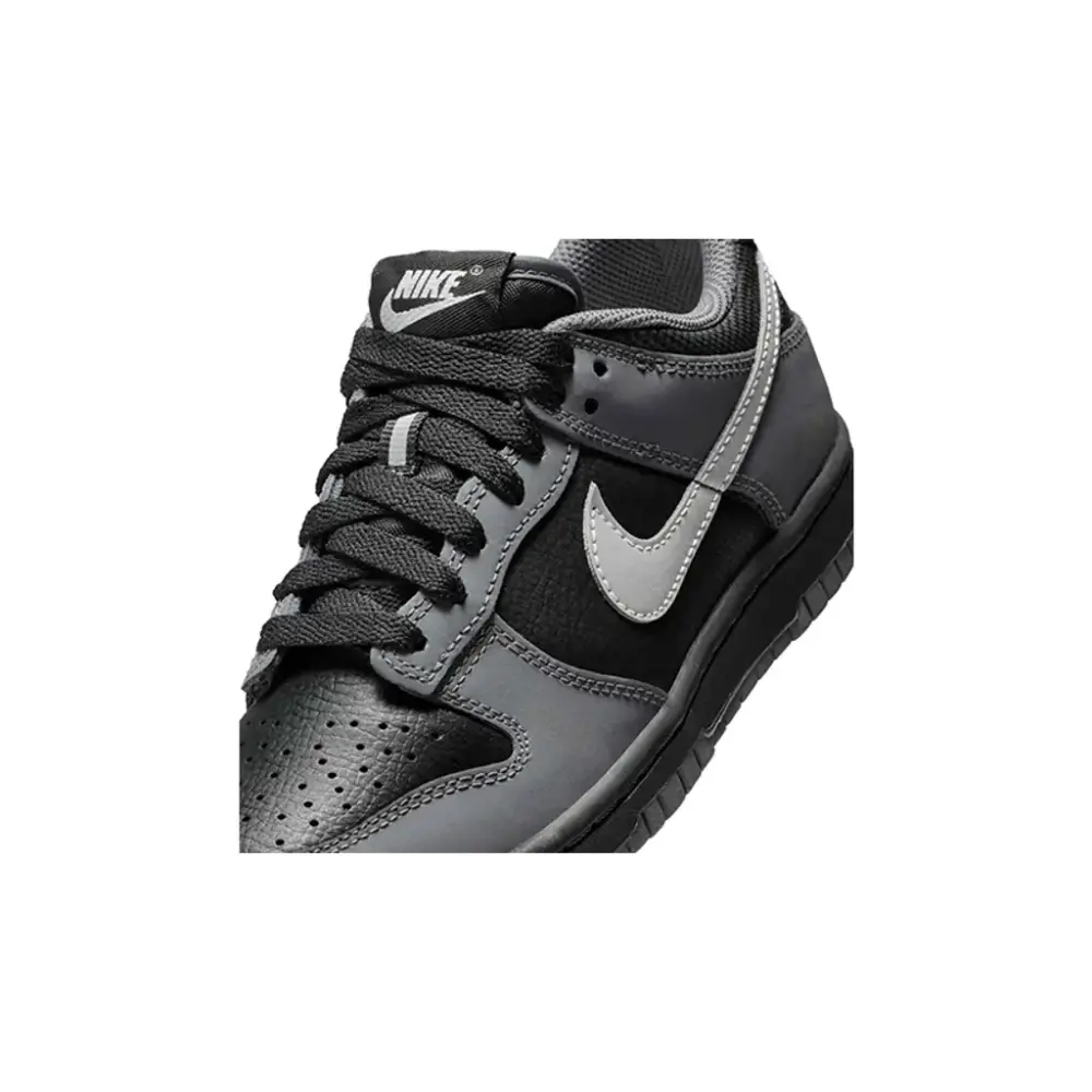 Giày Nike Dunk Low GS ‘Black Reflect Silver’ IM6028-010 - Ảnh 4