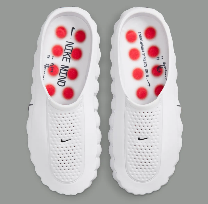 Dép Nike Mind 001 ‘White Speed Red’ HQ4307-101 - Ảnh 6