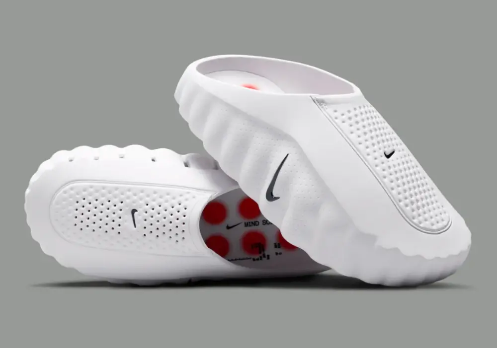 Dép Nike Mind 001 ‘White Speed Red’ HQ4307-101 - Ảnh 7