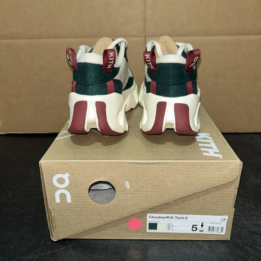 Giày On Running K-Tech 2 Kith ‘Spirulina Barley’ 3WG11024970 - Ảnh 5