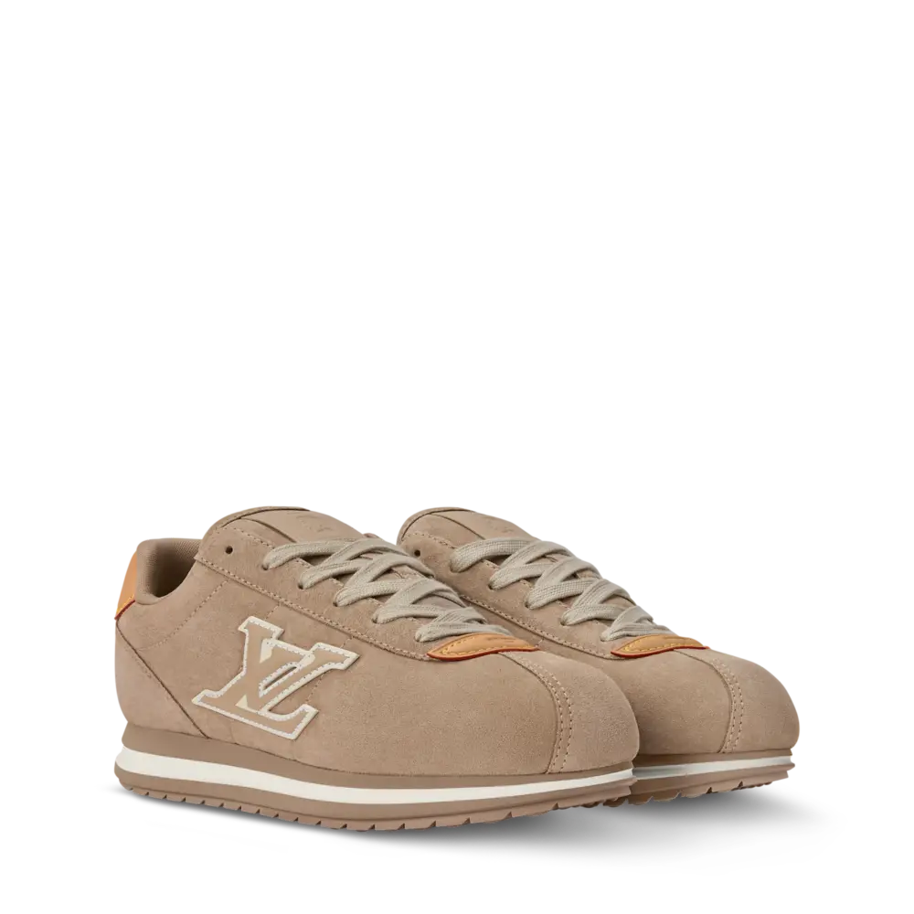 Giày Louis Vuitton LV Buttersoft Trainers 'Beige' 1AJQS0 - Ảnh 3