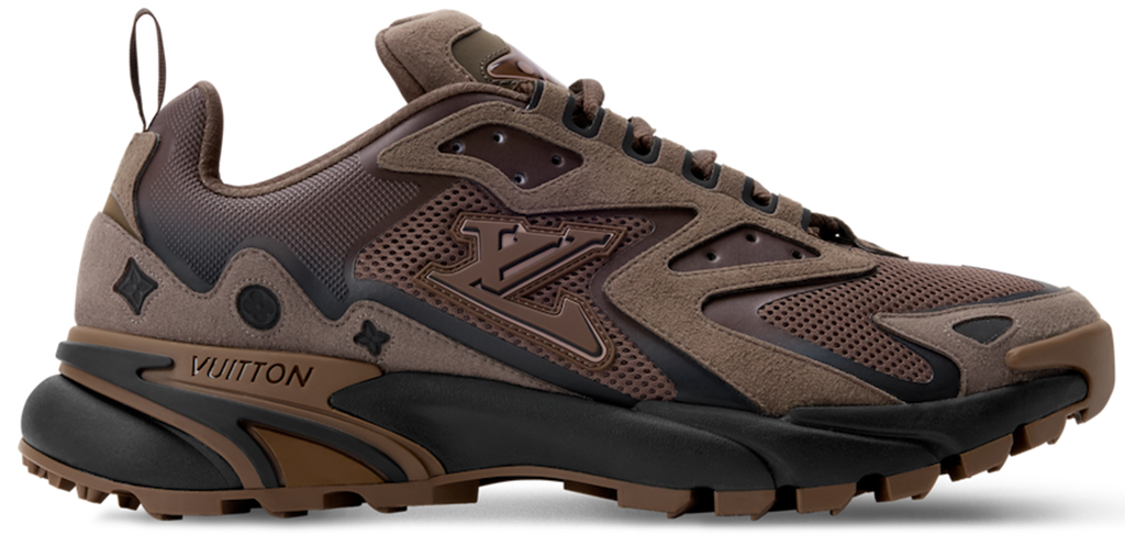 Giày Louis Vuitton LV Runner Tatic Trainers 'Brown' 1AJAPU