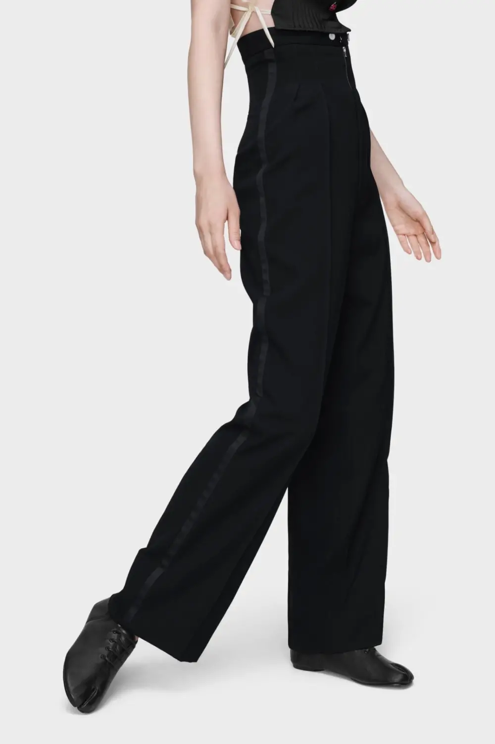 Giày Maison Margiela Tabi Jazz 'Black' S58WQ0149PR869T8013 - Ảnh 5