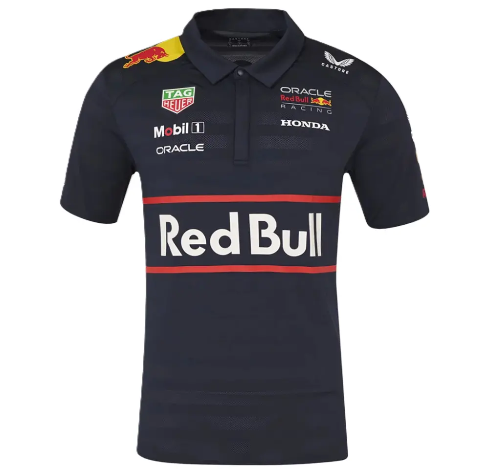Áo Castore Red Bull Racing SS Polo 2025 'Black' TM9865-020