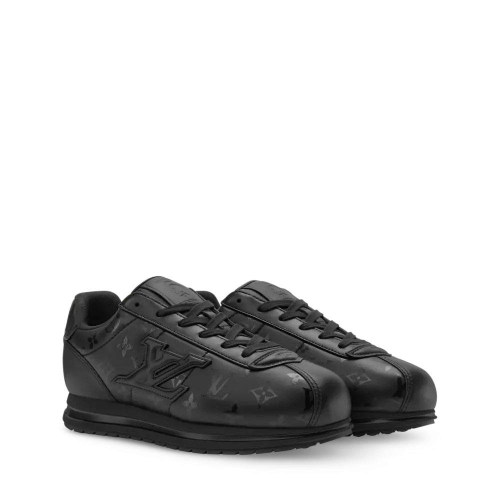 Alternative view of Giày Louis Vuitton Lv Buttersoft Trainers 'Black' 1AJQFL