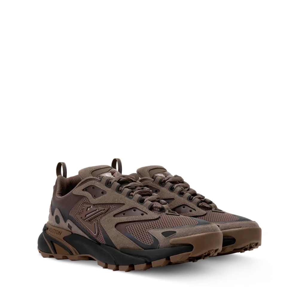 Alternative view of Giày Louis Vuitton LV Runner Tatic Trainers 'Brown' 1AJAPU
