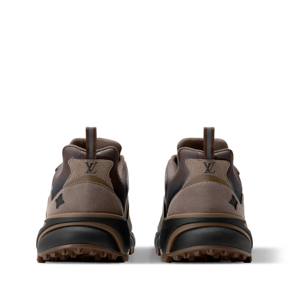 Giày Louis Vuitton LV Runner Tatic Trainers 'Brown' 1AJAPU - Ảnh 4