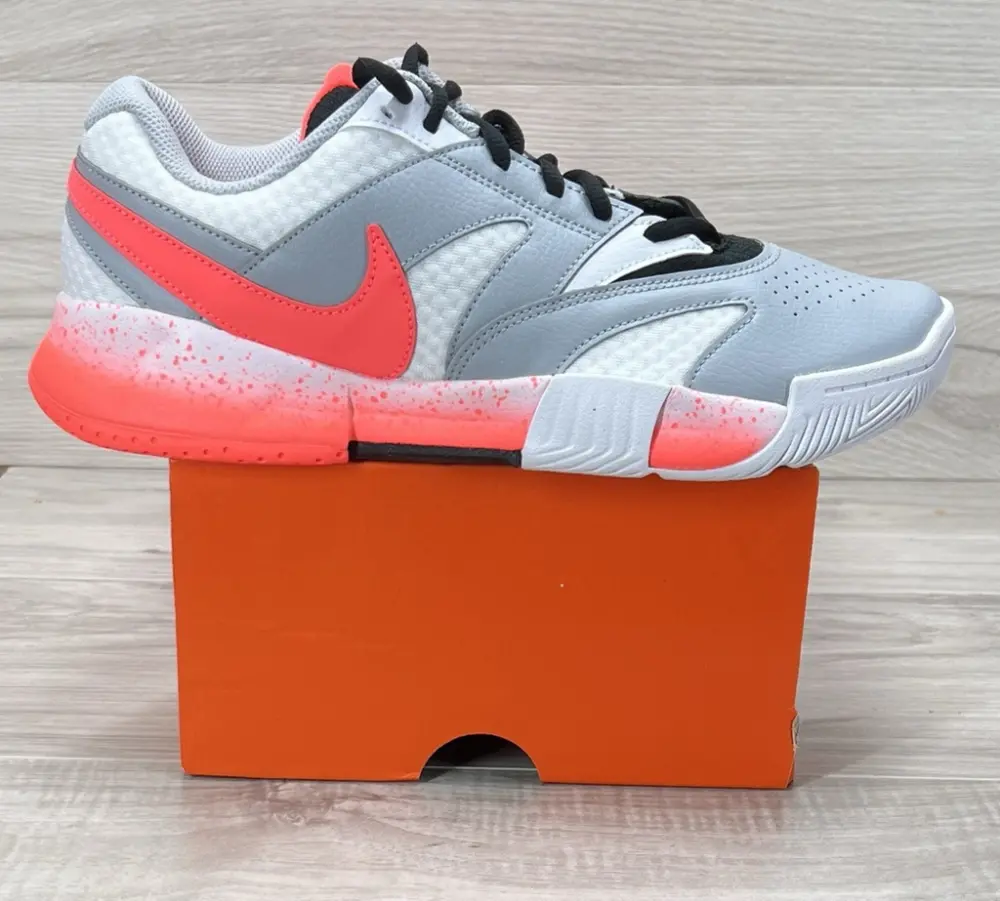 Giày Nike Court Lite 4 'Wolf Grey' HV1452-100 - Ảnh 3