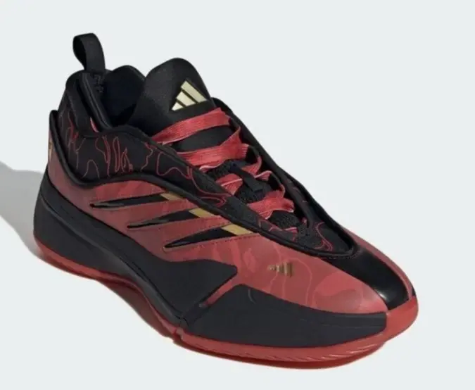 Giày Adidas Dame 9 x A Bathing Ape BAPE 'Red' IH0786 - Ảnh 5