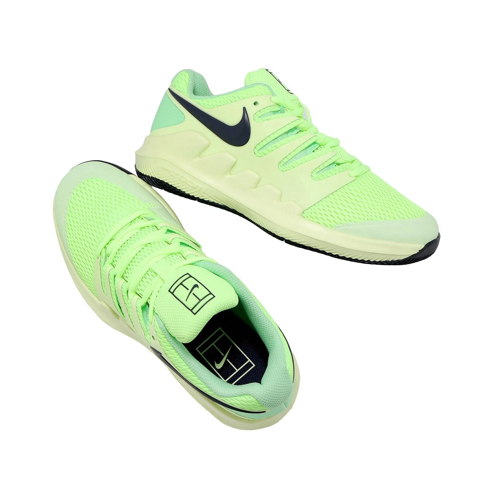 Alternative view of Giày Nike Court Zoom Vapor X Ghost 'Green Barely Volt' AR8851-302