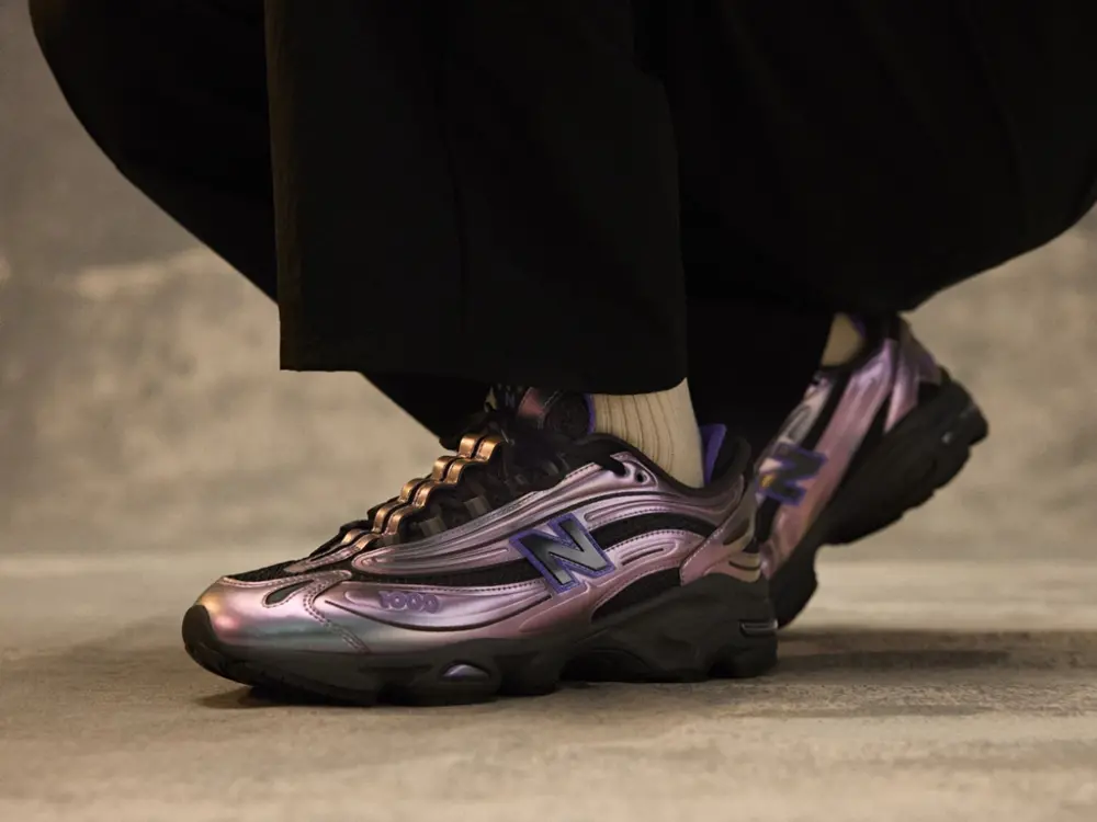 Alternative view of Giày New Balance 1000 'Faded Black Electric Indigo' U10004WR