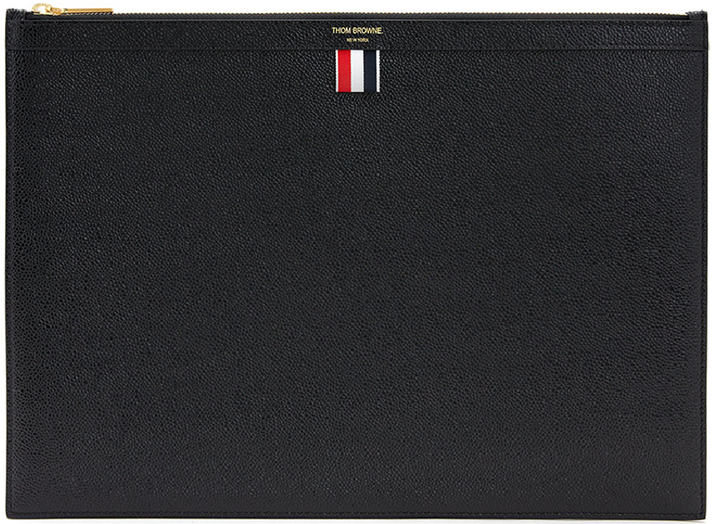 Ví Thom Browne Large 3 Wire Tap Common Clutch 'Black' MAC020L-00198-001