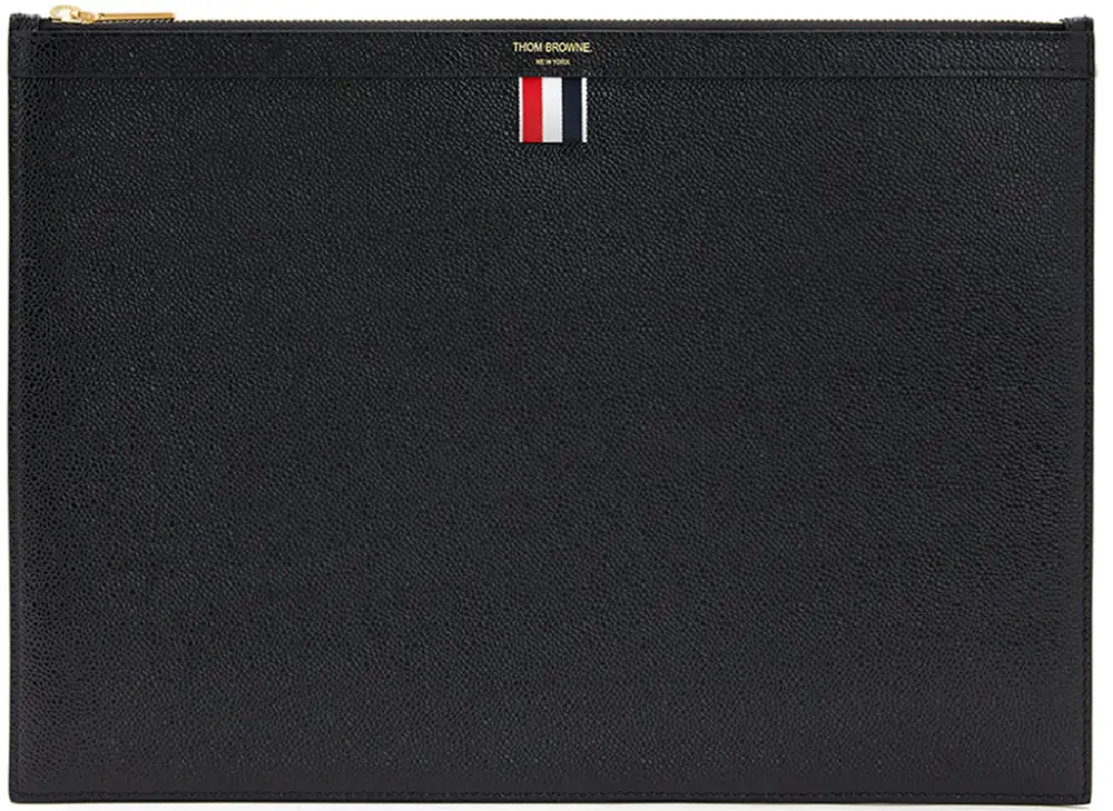 Ví Thom Browne Large 3 Wire Tap Common Clutch 'Black' MAC020L-00198-001