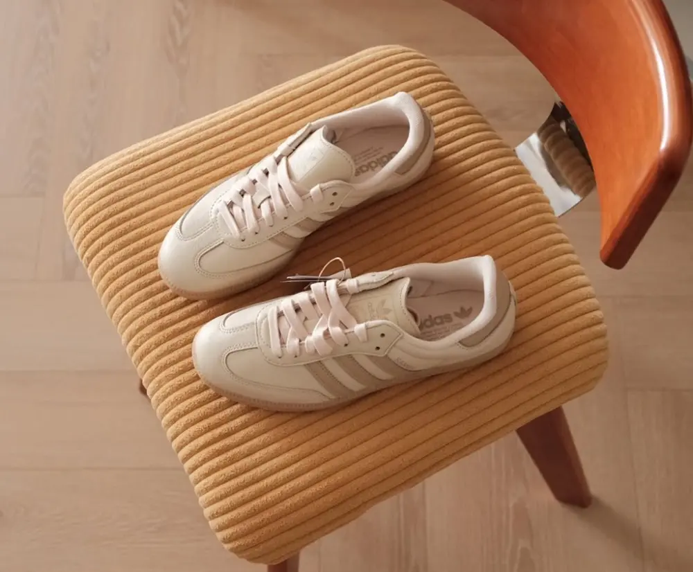 Giày Adidas Samba OG Shoes ‘Magic Beige’ JI3208 - Ảnh 5