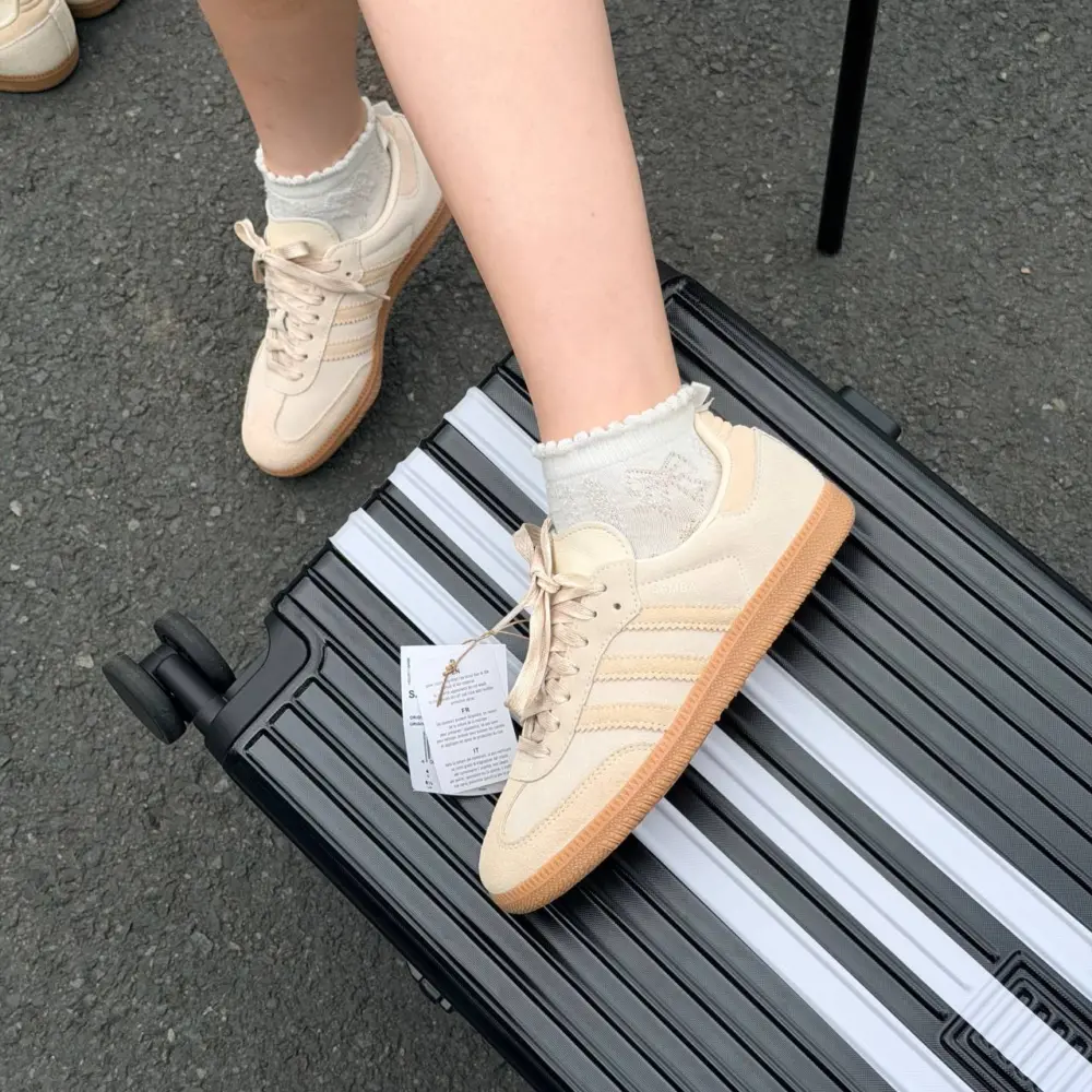 Giày Adidas Samba OG Shoes ‘Magic Beige’ JI3208 - Ảnh 3