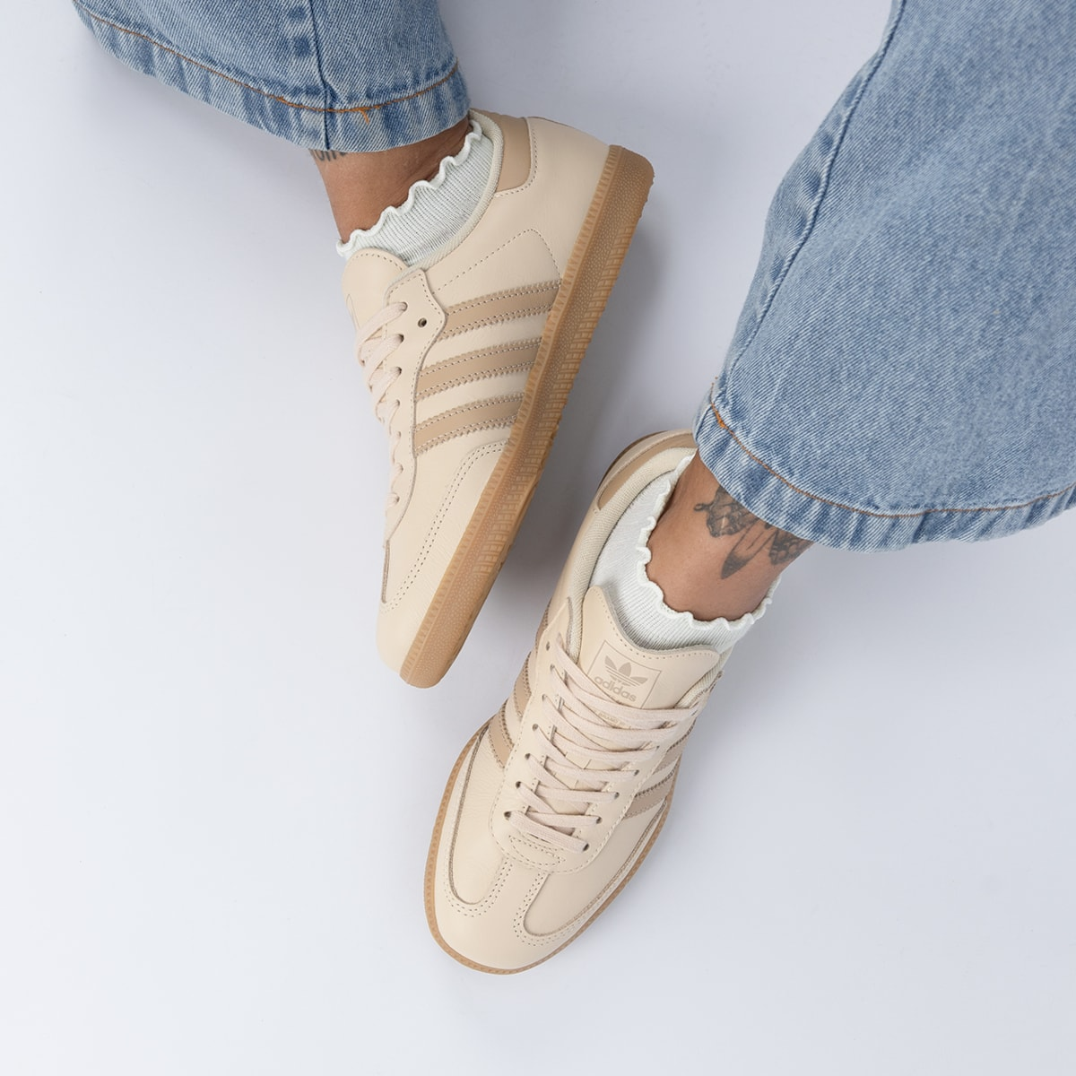 Alternative view of Giày Adidas Samba OG Shoes ‘Magic Beige’ JI3208