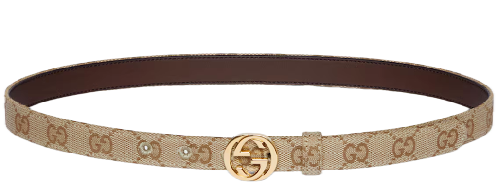 Thắt Lưng Gucci Thin Belt G Buckle 'Sand' 864428-FAFXM-9611
