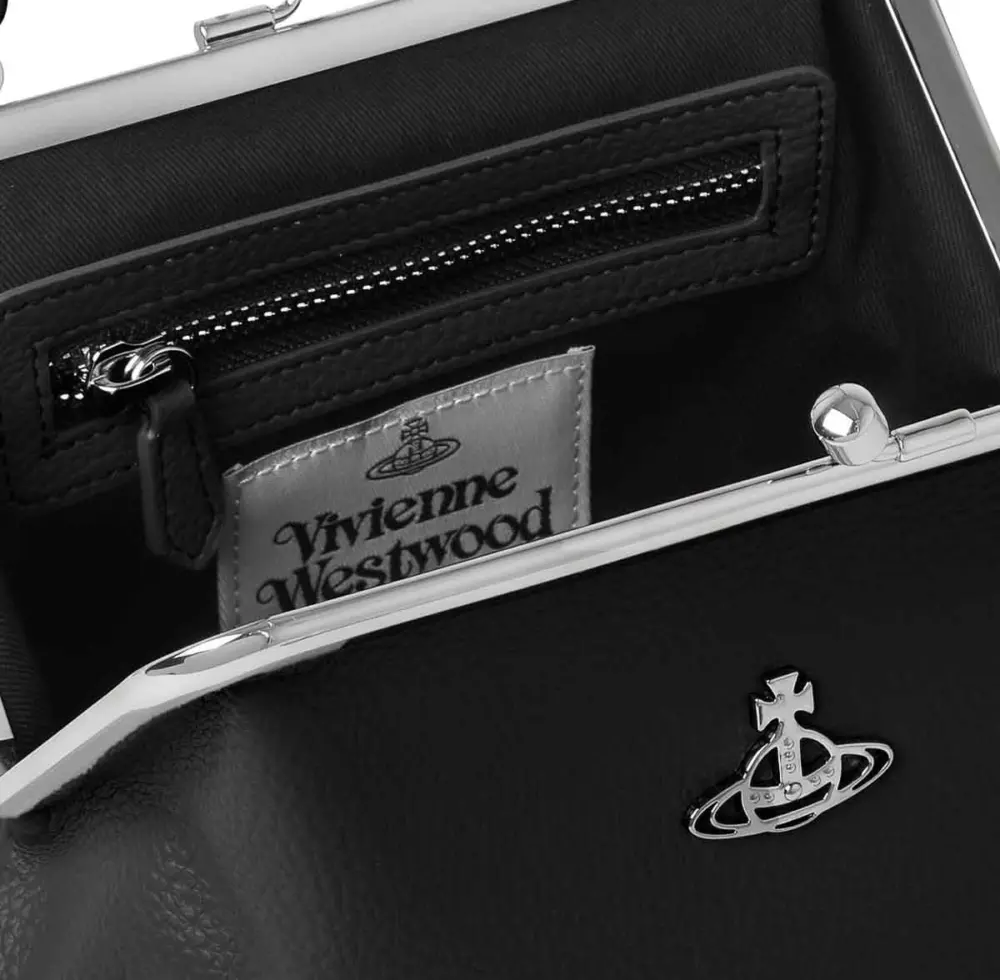 Túi Vivienne Westwood Granny ‘Black’ 4B010007WS0021N401 - Ảnh 3