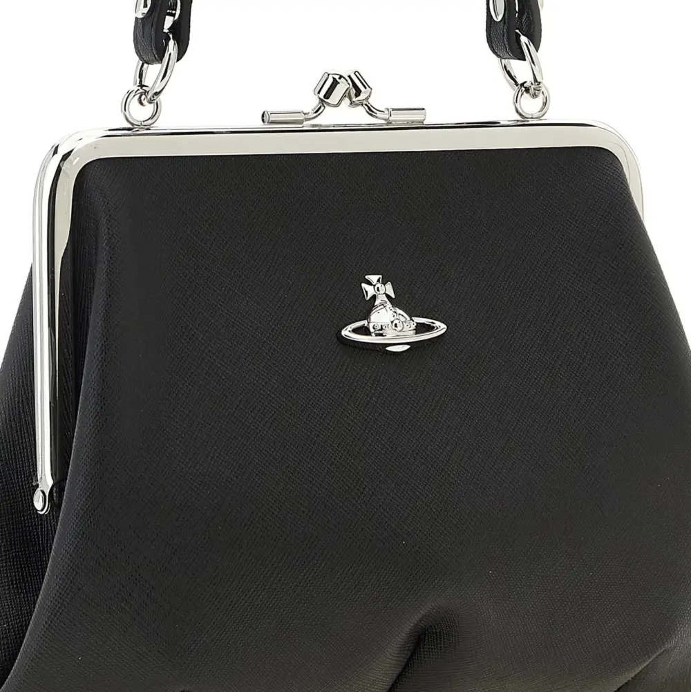 Túi Vivienne Westwood Granny ‘Black’ 4B010007WS0021N401 - Ảnh 5