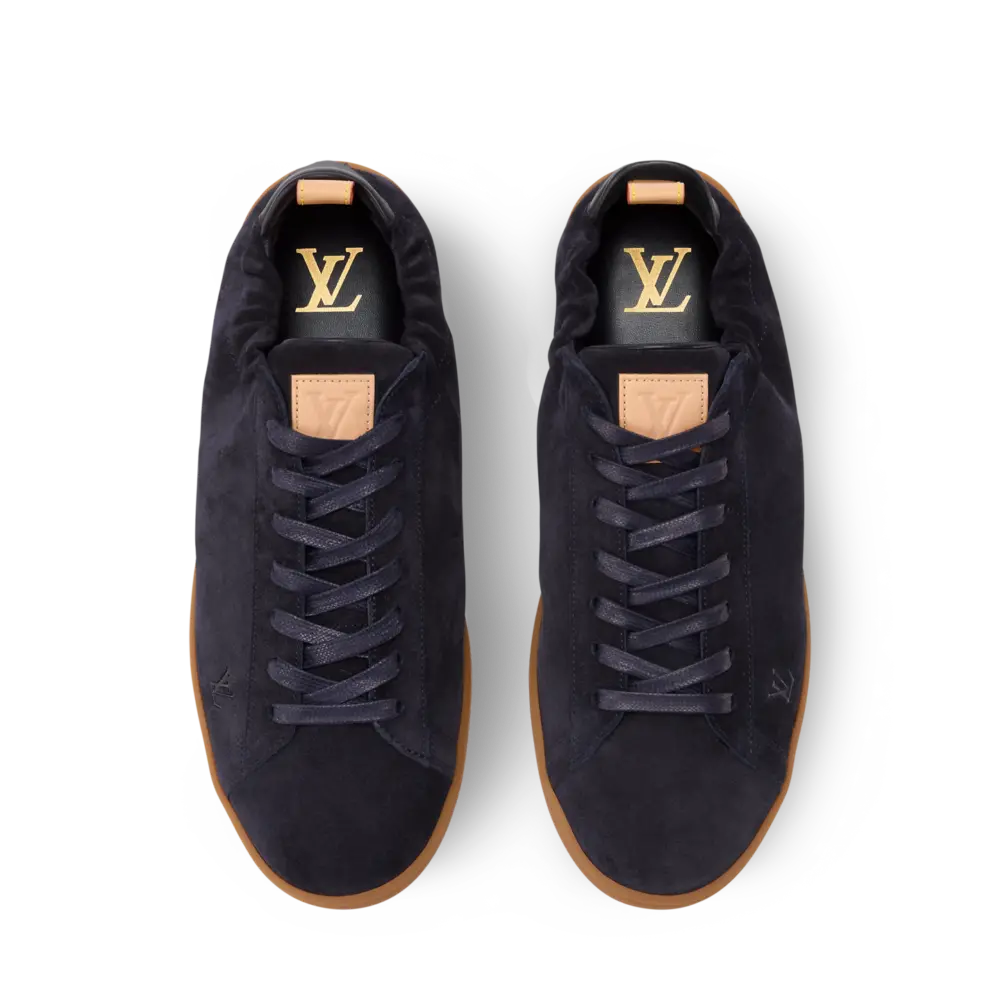 Giày Louis Vuitton LV Soft Trainers 'Marine' 1AJVAL - Ảnh 4