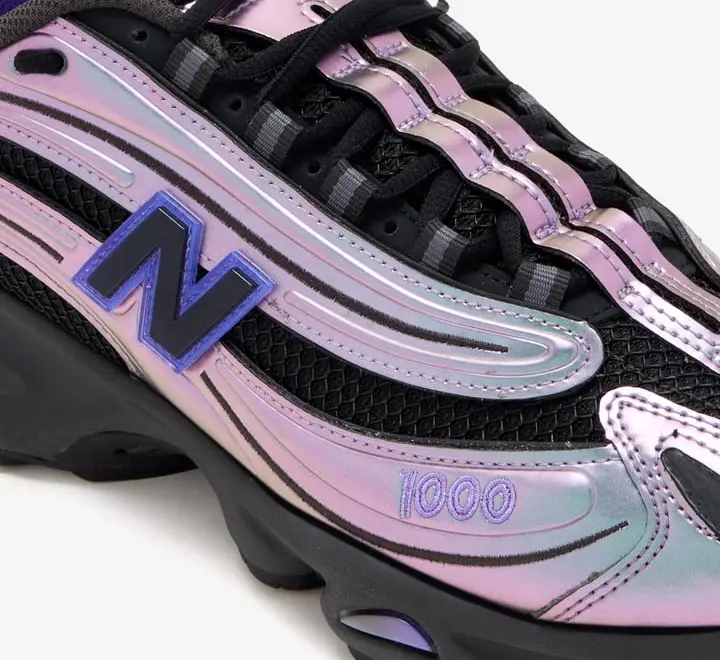 Giày New Balance 1000 'Faded Black Electric Indigo' U10004WR - Ảnh 6
