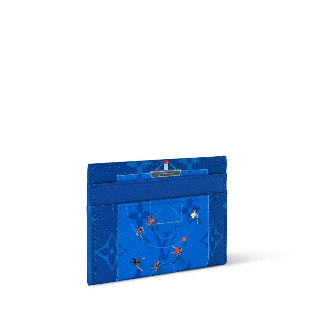 Ví Louis Vuitton Double Card Holder 'Blue' M26804 - Ảnh 2