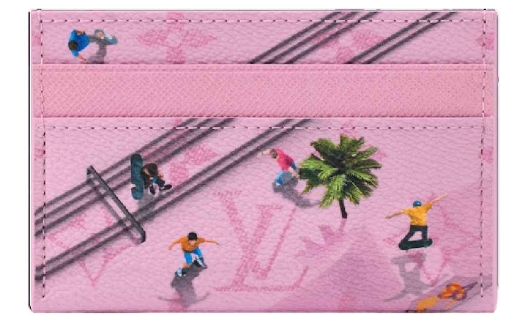 Ví Louis Vuitton Double Card Holder 'Pink' M26803